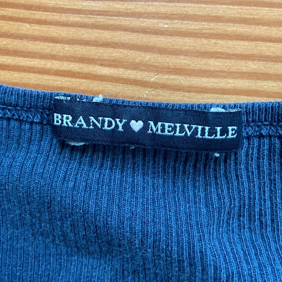 Brandy Melville blue long sleeve - Picture 5 of 5